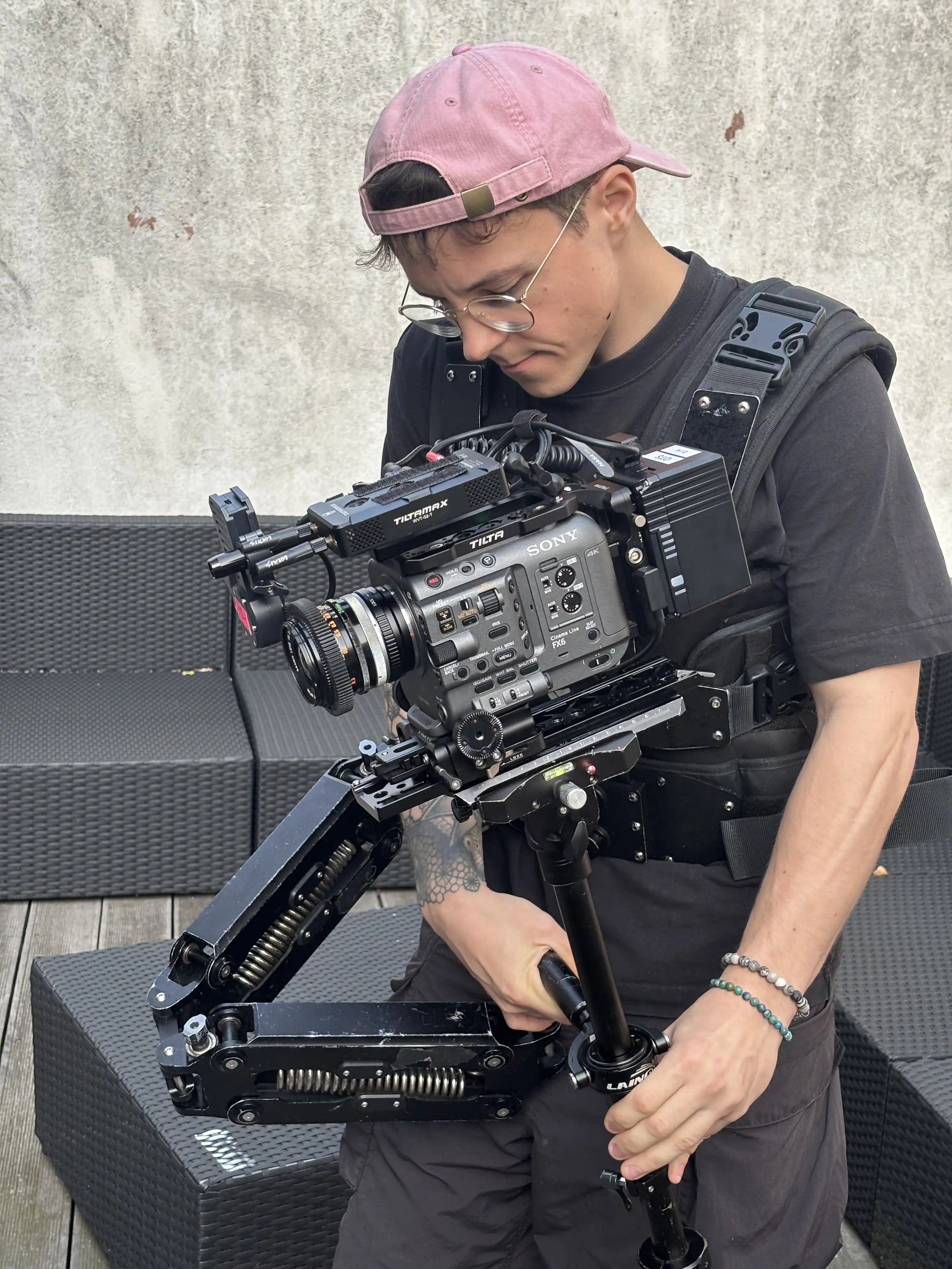 Behind the scenes